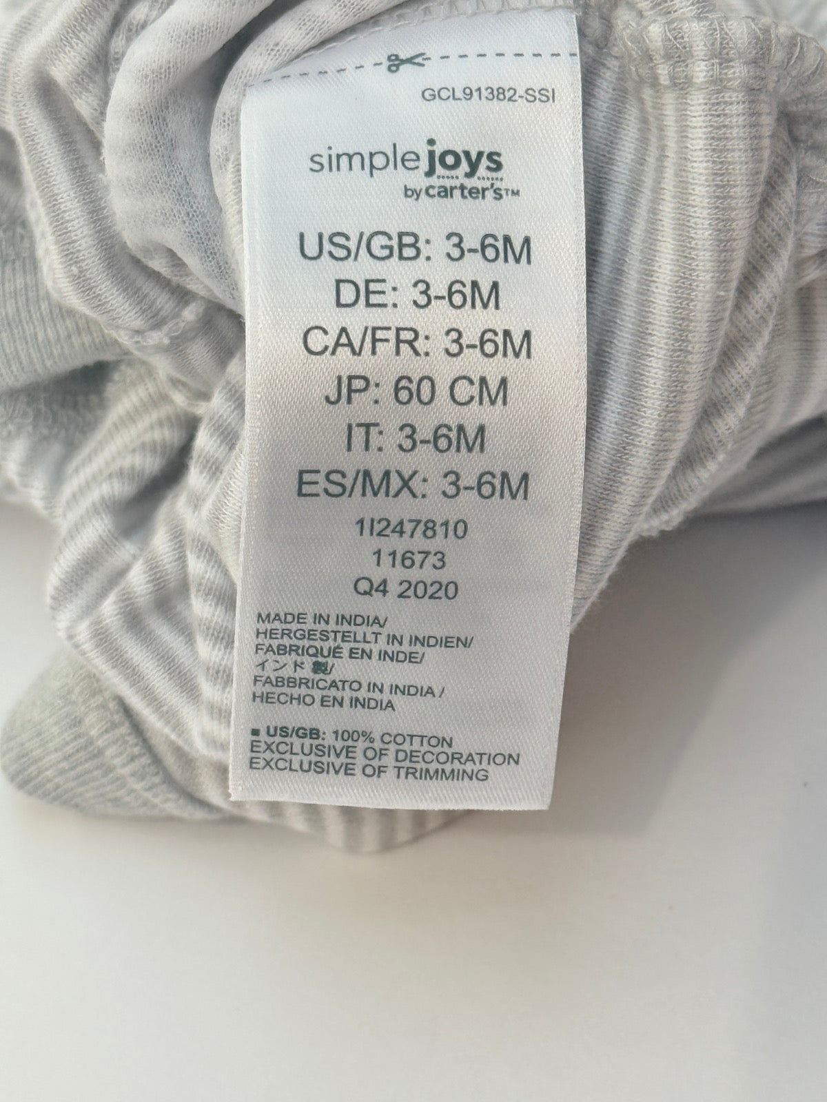Simple Joys by Carter's Giraffe Romper 3-6M