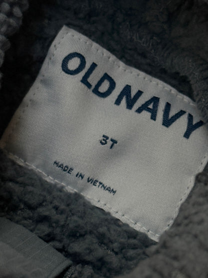Old Navy Sherpa Fleece Zip Jacket 3T