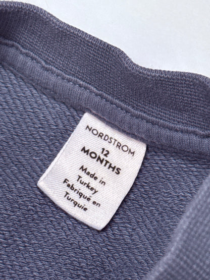 Nordstrom / Sanetta Blue Sweatsuit 6-12m