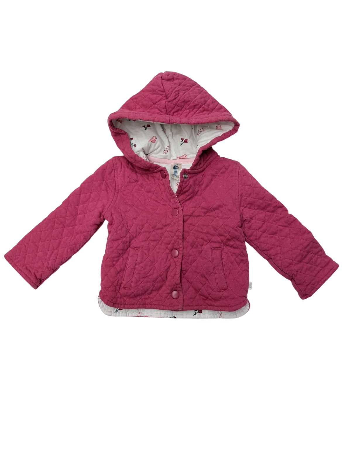 Baby B'gosh Quilted Hooded Jacket 24M
