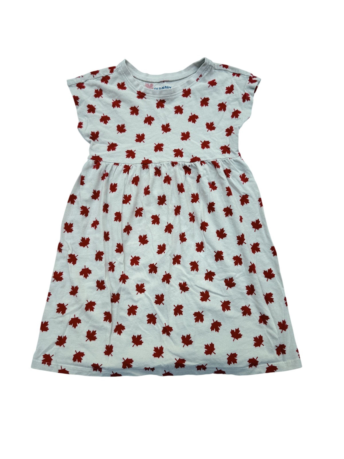 Old Navy Maple Leaf Print Dress 4T