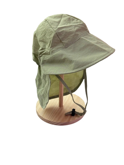 Sun Hat with Neck Flap One Size 1-2Y