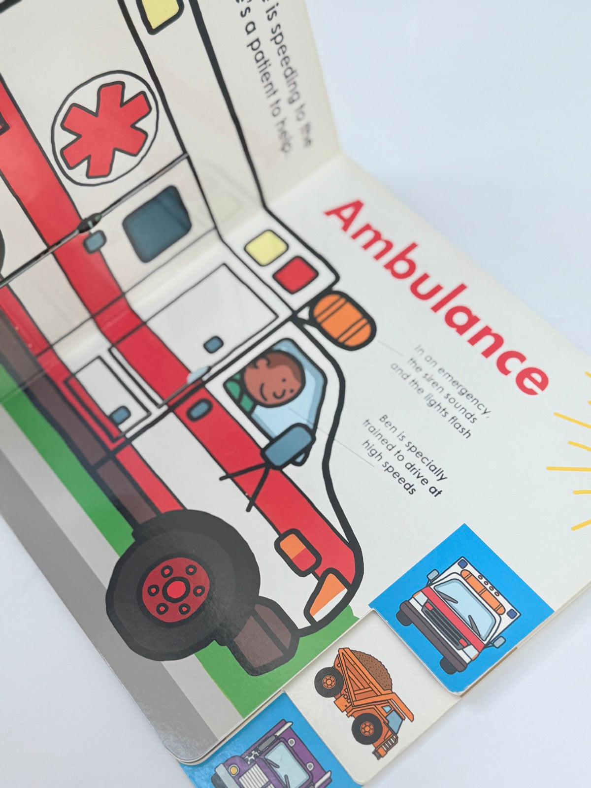 Trucks Lift-the-Flap Board Book Priddy Books
