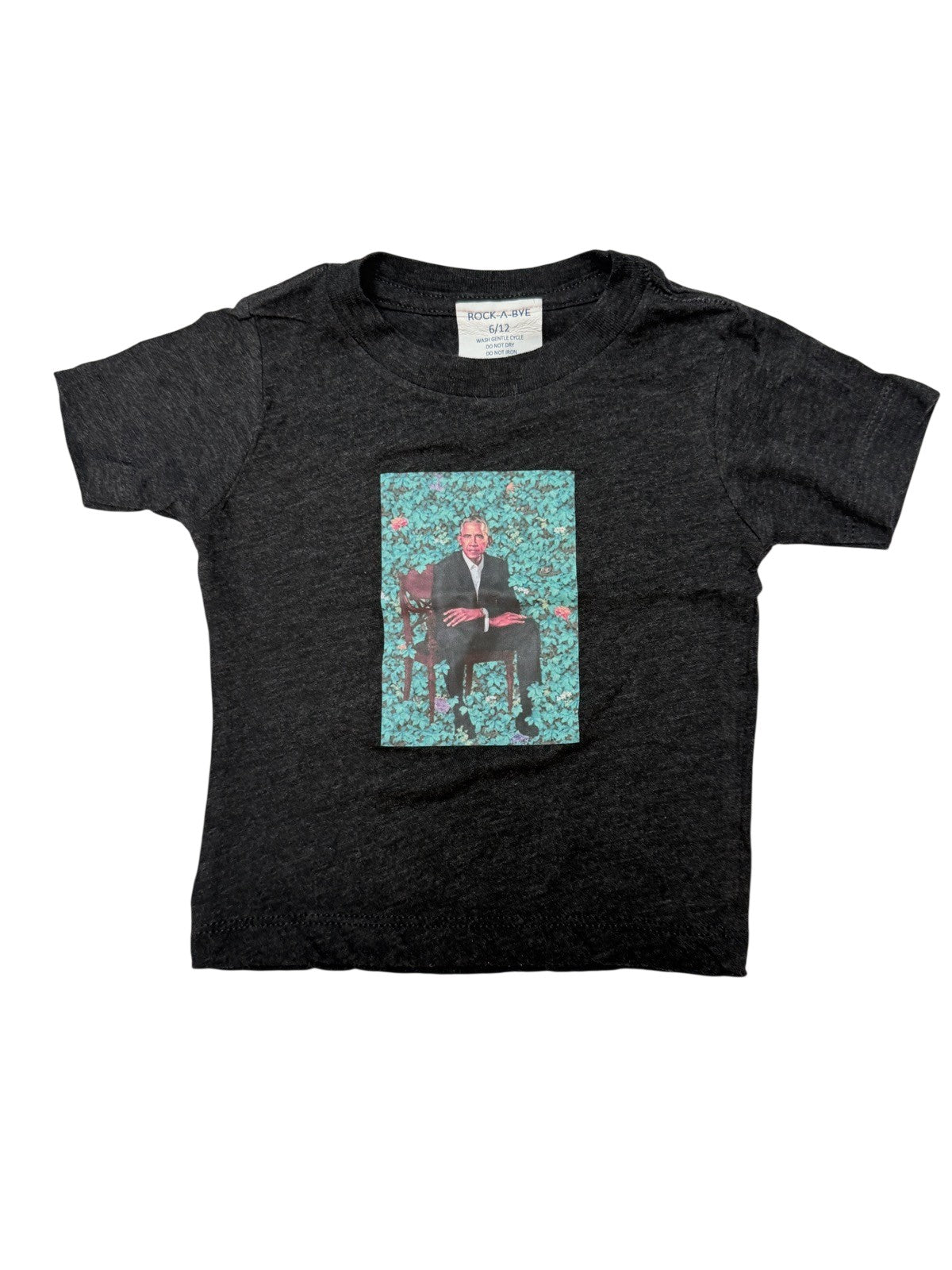 Rock-A-Bye Obama Portrait T-Shirt 6/12M