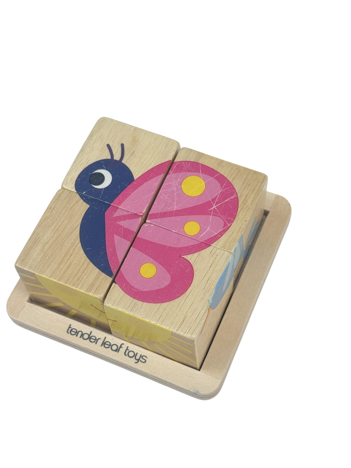 Tender Leaf Toys Baby Blocks Wooden Puzzle