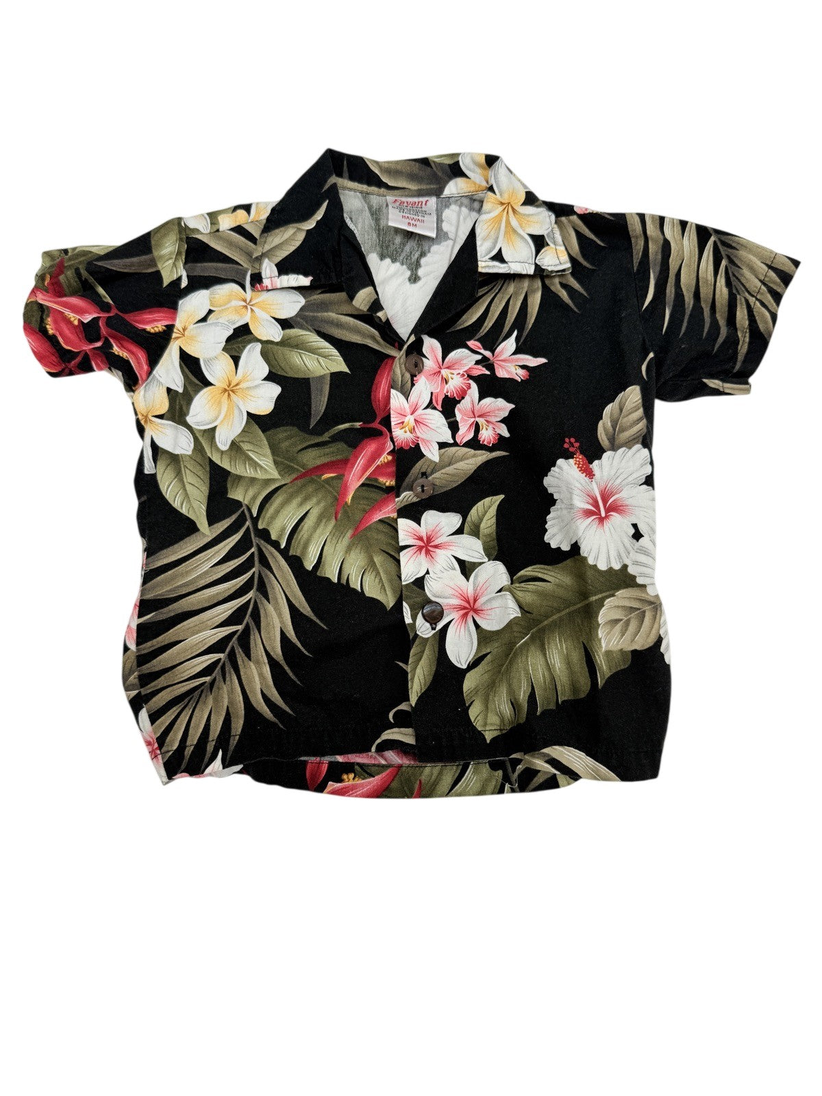 Favant Hawaiian Floral Shirt 6M