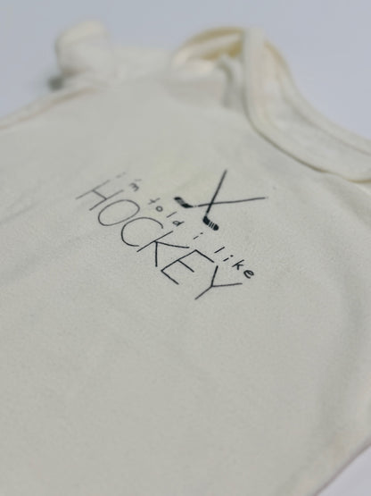 Indigo Baby Hockey Onesie 6-12m
