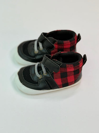 Carter's Buffalo Plaid Sneakers 6-9m