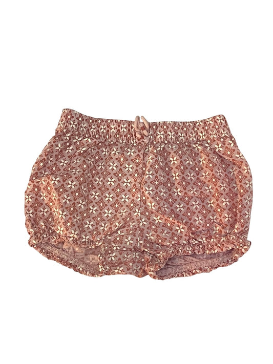 Carter's Pink Floral Bloomer Shorts 9M