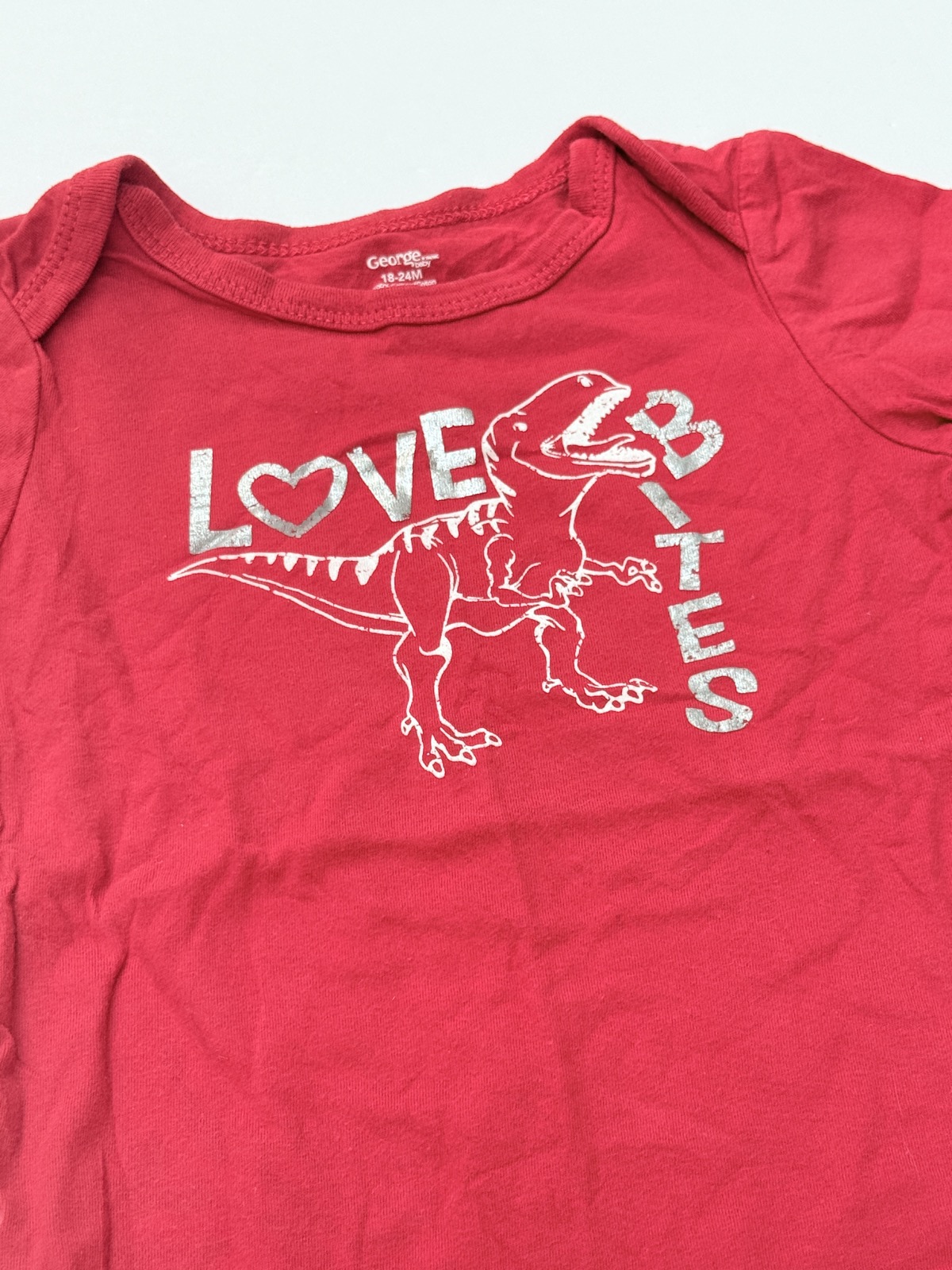 George Love Bites Dinosaur Bodysuit 18-24M