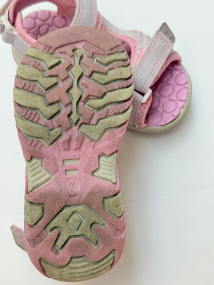 Khombu Pink Sport Sandals Size 7
