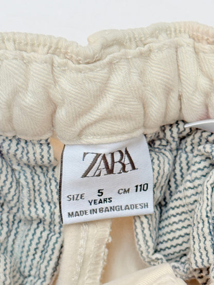 Zara Beige Chino Shorts Size 5Y