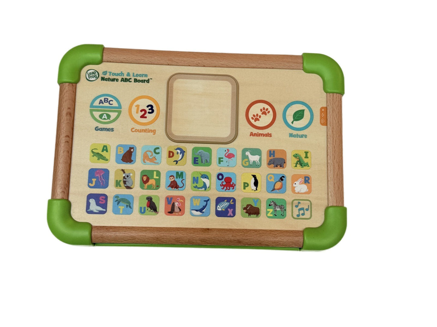 Screen Free LeapFrog Touch & Learn Nature ABC Board