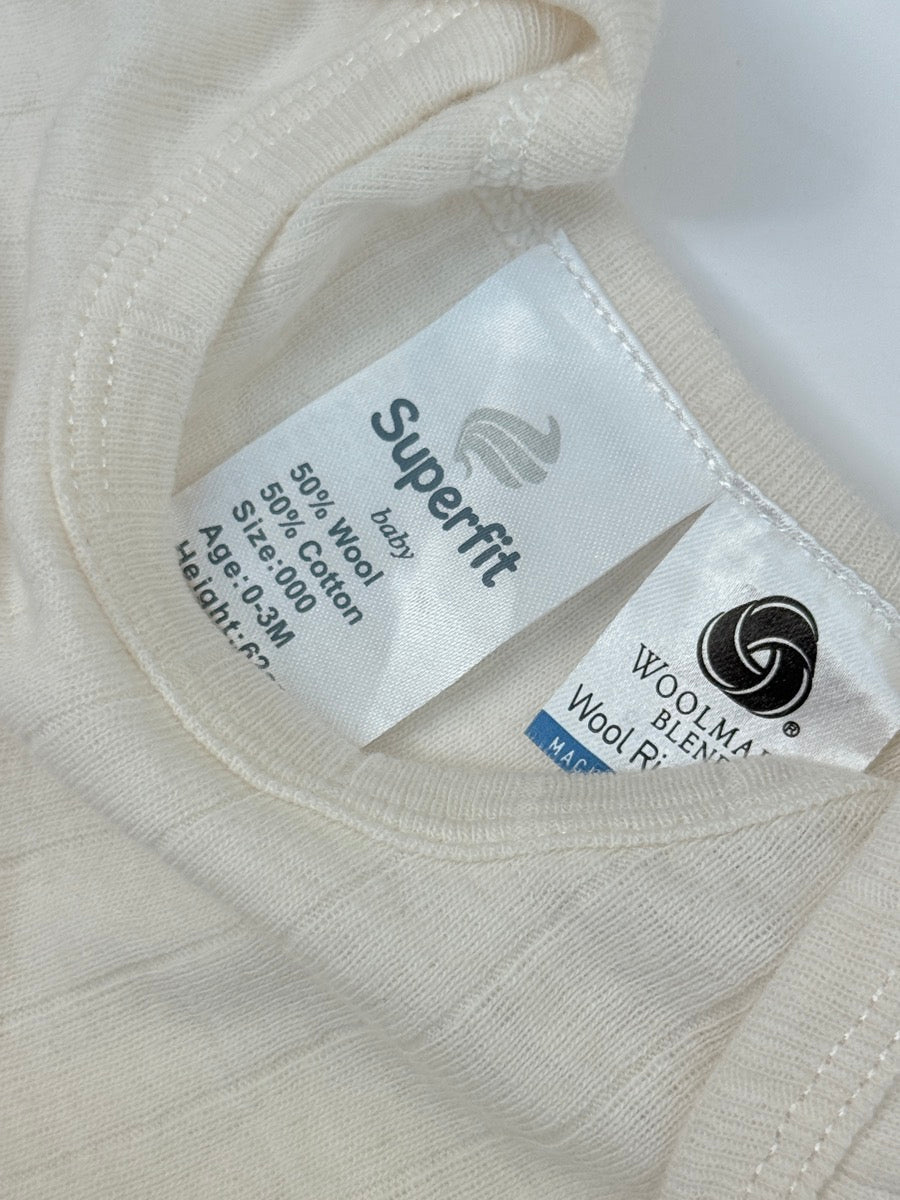 Superfit Baby Wool Cotton Shirt Size 0-3m