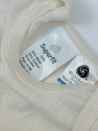 Superfit Baby Wool Cotton Shirt Size 0-3m