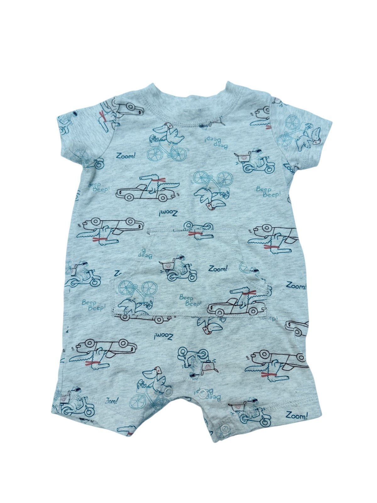 Carter's Animal Print Romper 6M