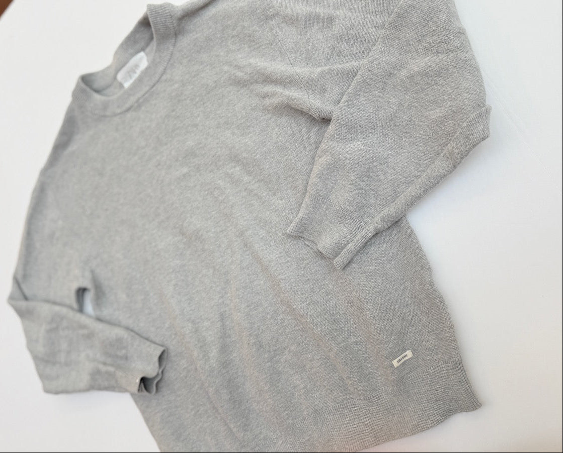 Zara Gray Knit Sweater Size 10