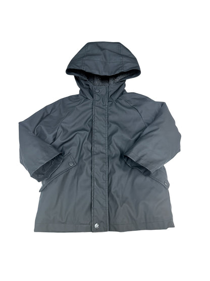 Zara Rain Hooded Fleece-Lined Jacket Size 4T