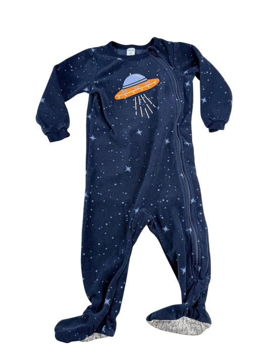 Pekkle UFO Star Fleece Sleeper 18M