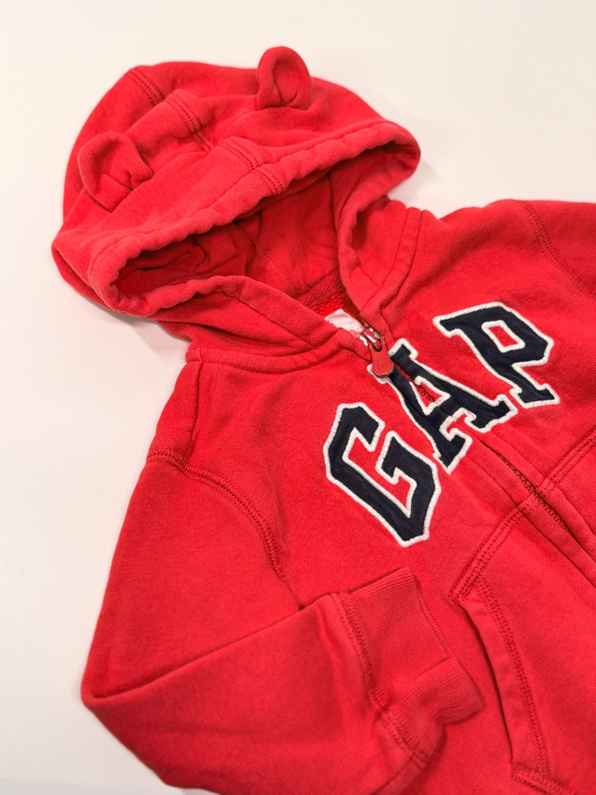 Baby Gap Red Zip Hoodie 18-24m
