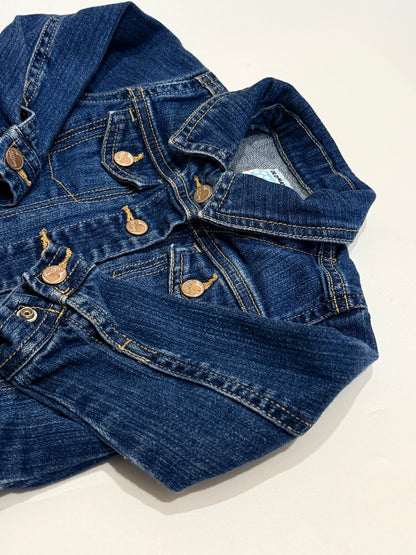Old Navy Dark Wash Denim Jacket 18-24m