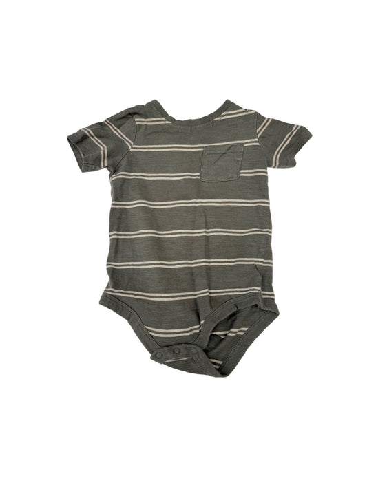 George Baby Striped Pocket Bodysuit 12-18M