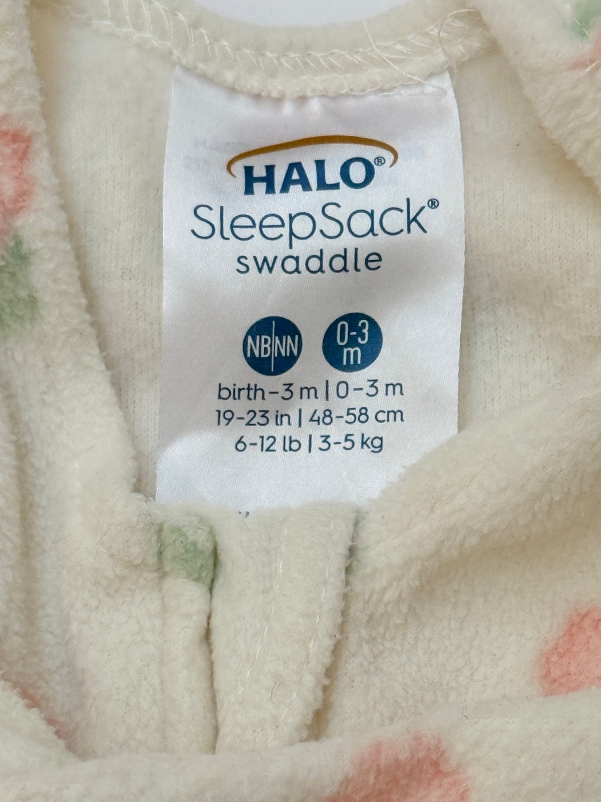 Halo SleepSack Floral Print NB