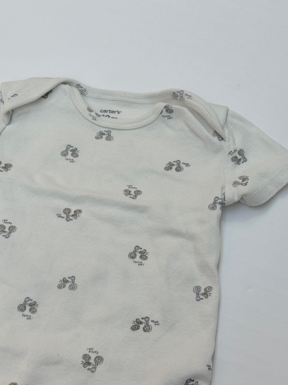 Carter's Bicycle Print Bodysuit 12M