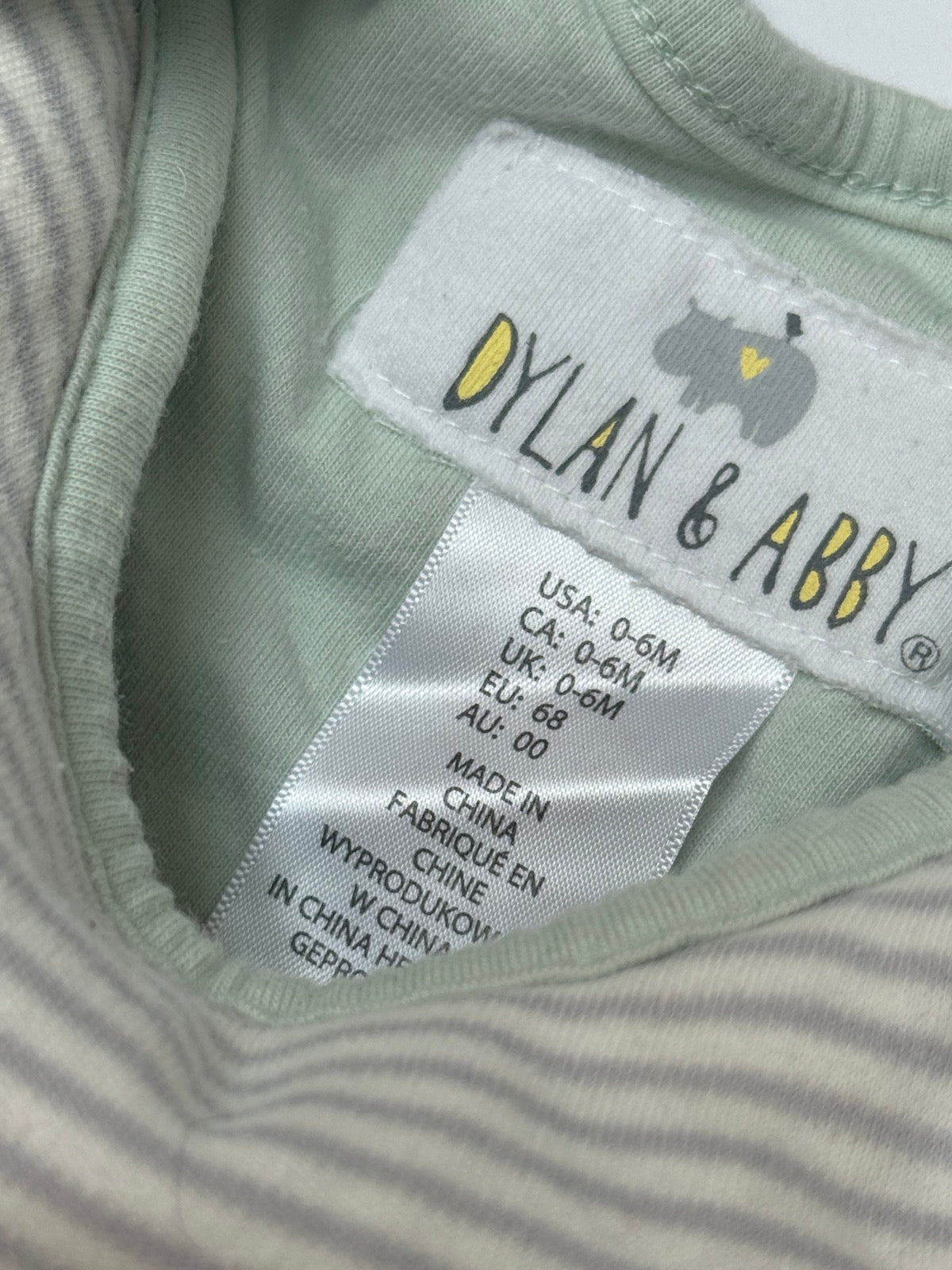 Dylan & Abby Animal Sleep Sack 0-6M