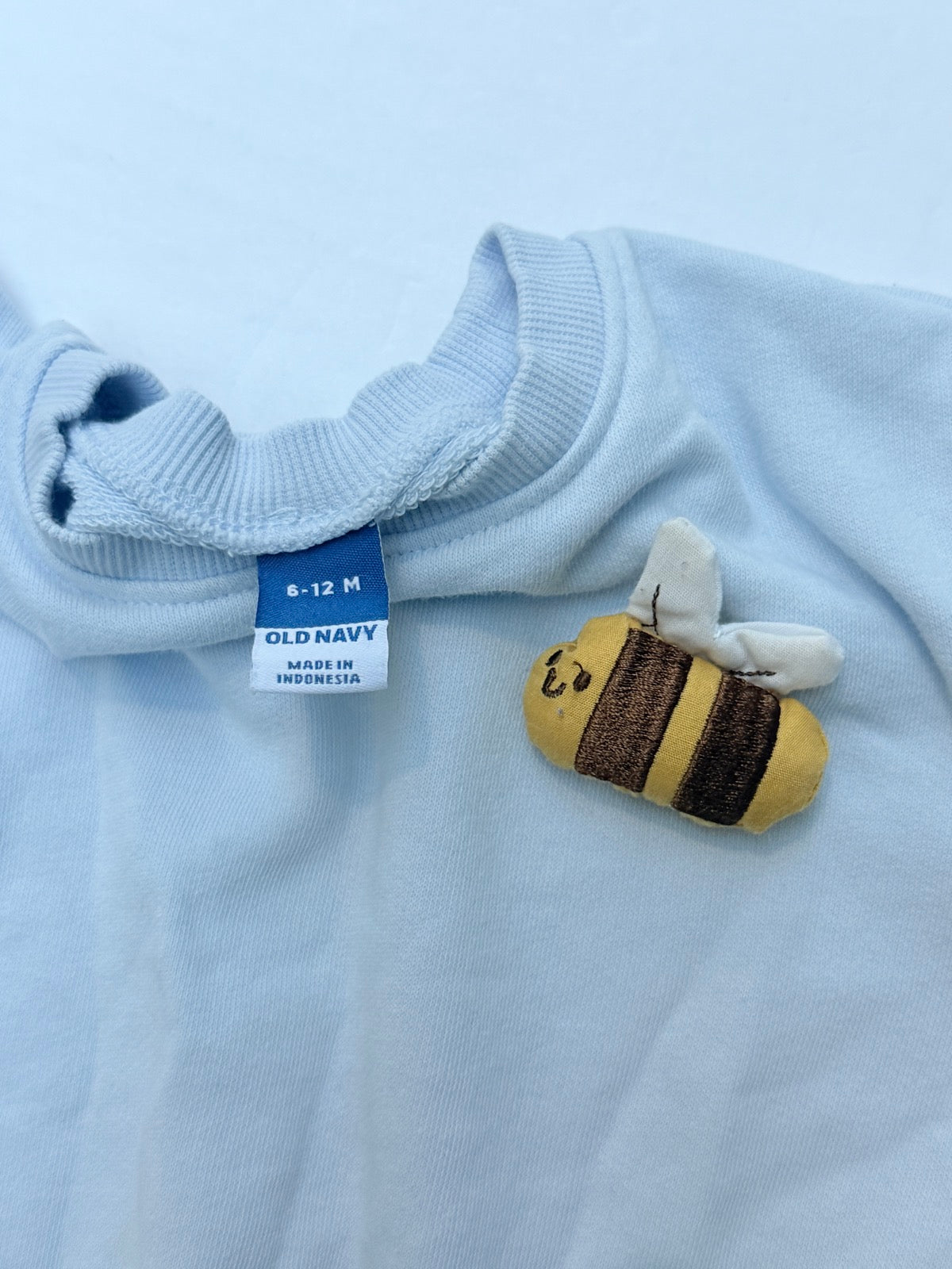 Old Navy Blue Bee Sweatshirt 6-12M