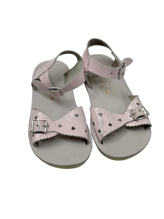 Salt Water Sweetheart Pink Patent Sandal Size 12