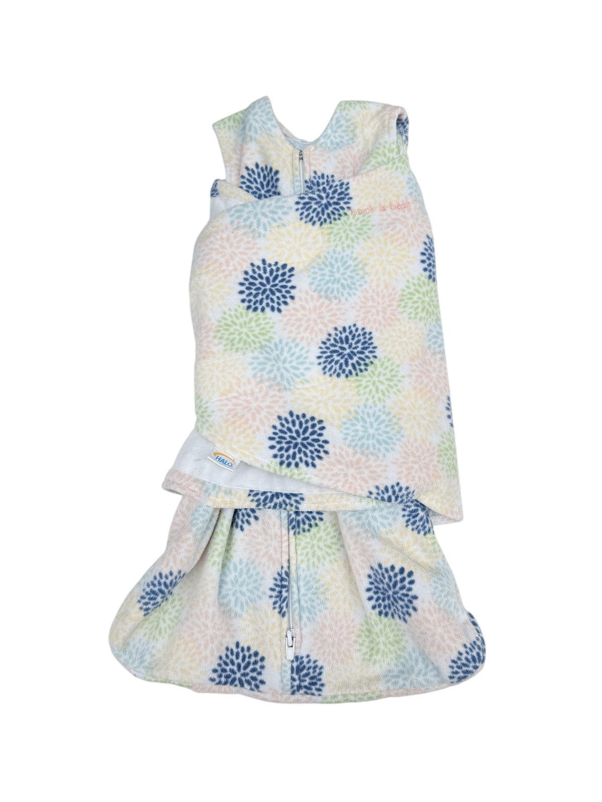 HALO SleepSack Swaddle Floral Print 3-6M