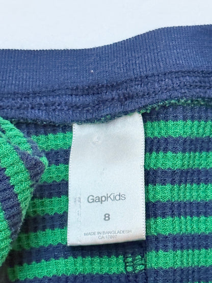 GapKids Striped Thermal Pajama Union Suit 8