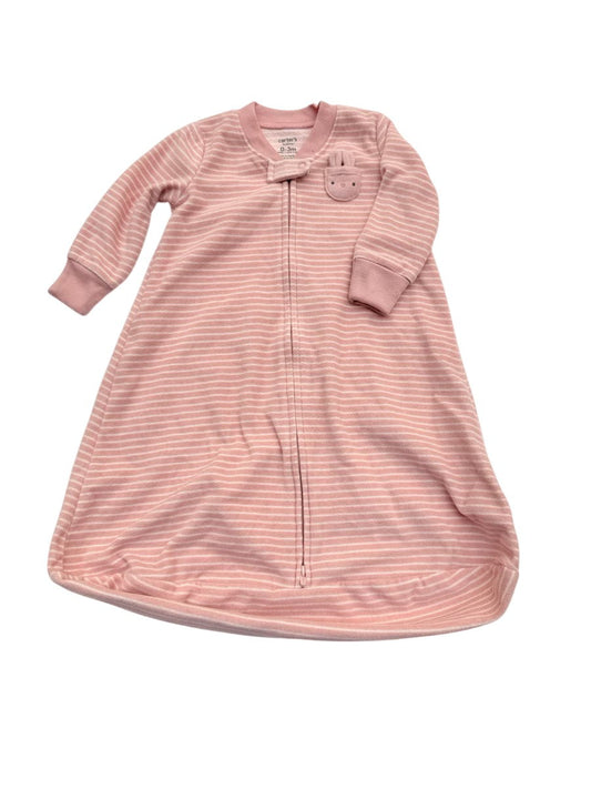 Carter's Bedtime Sleep Sack Pink Stripe 0-3m