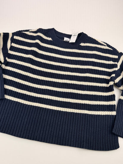 NWT - Gap Kids Navy Striped Sweater Size M (8) 8