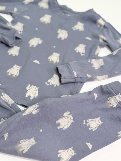 Petit Lem Monster Pajama Set 3Y