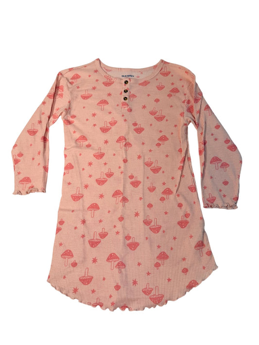 Old Navy Mushroom Print Ribbed Dress Size 8