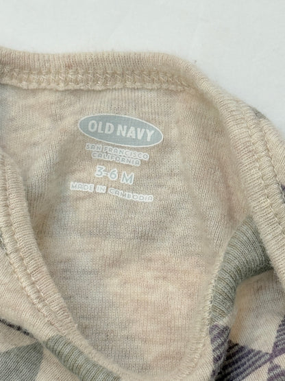 Old Navy Triangle Print Bodysuit 3-6M
