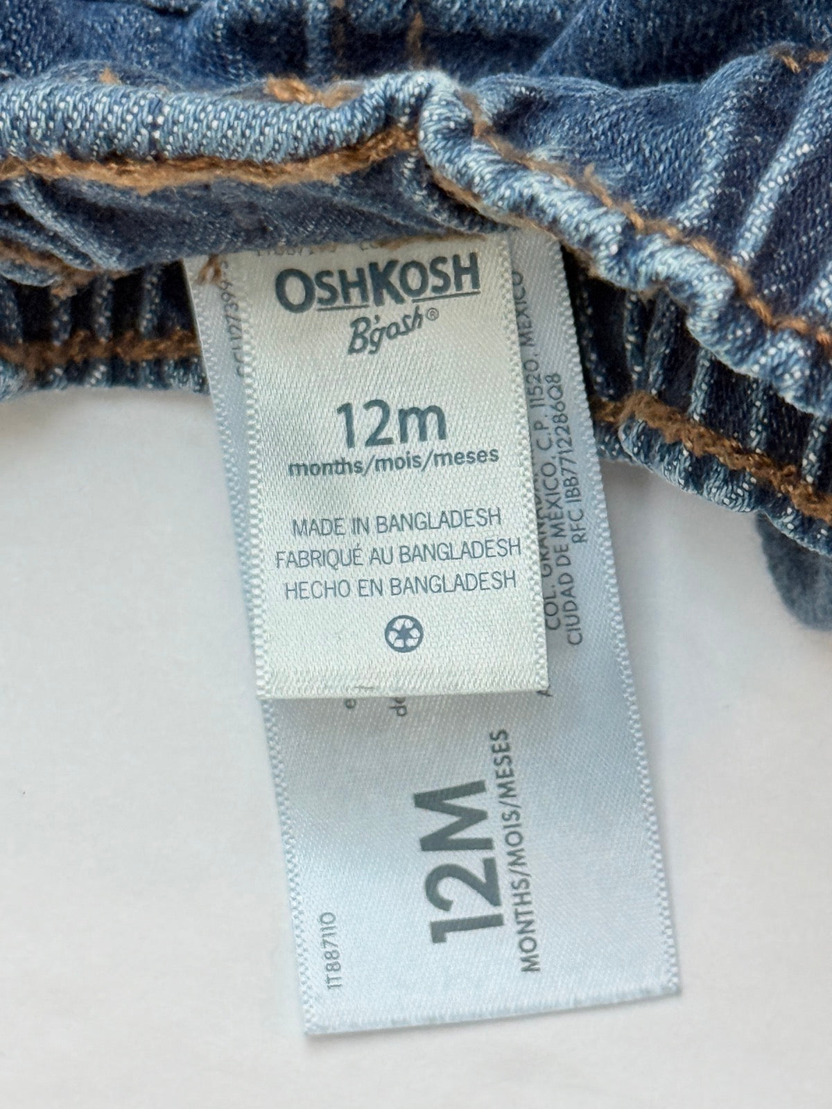 OshKosh B'gosh Cargo Jeans 12M