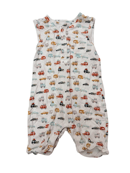Loulou Lollipop Car Print Romper 18-24M
