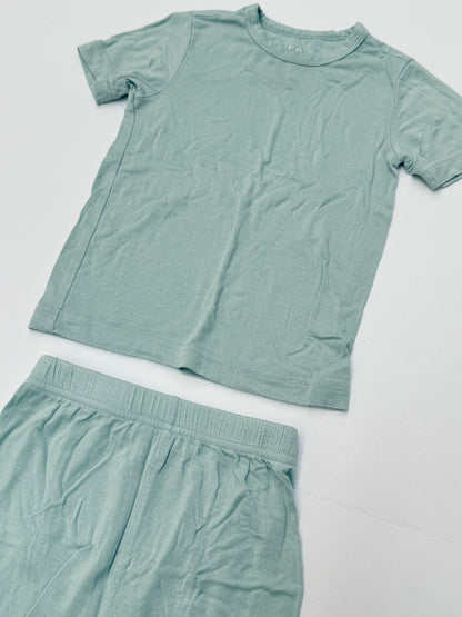 Bamboo Viscose Sage Pajama Set 2-3T