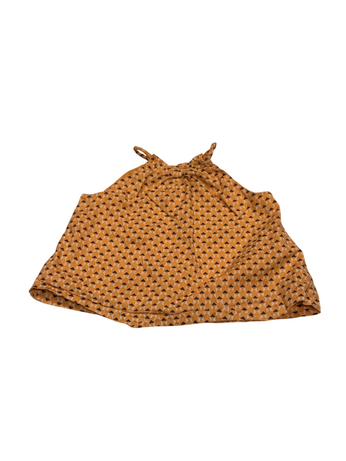 babyGap Peach Triangle Print Tank Top 18-24m