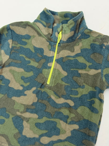 Mountain Warehouse Camo Fleece Pullover Size 7-8