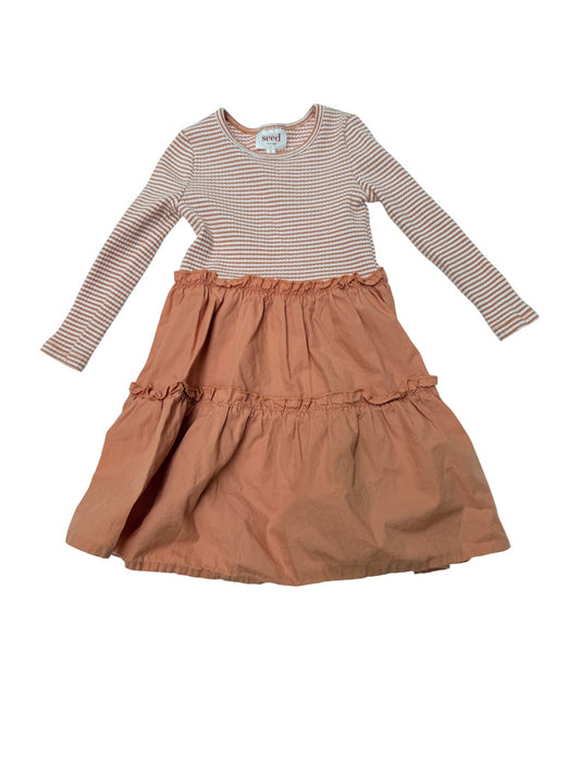 Seed Heritage Striped Tiered Dress Size 2