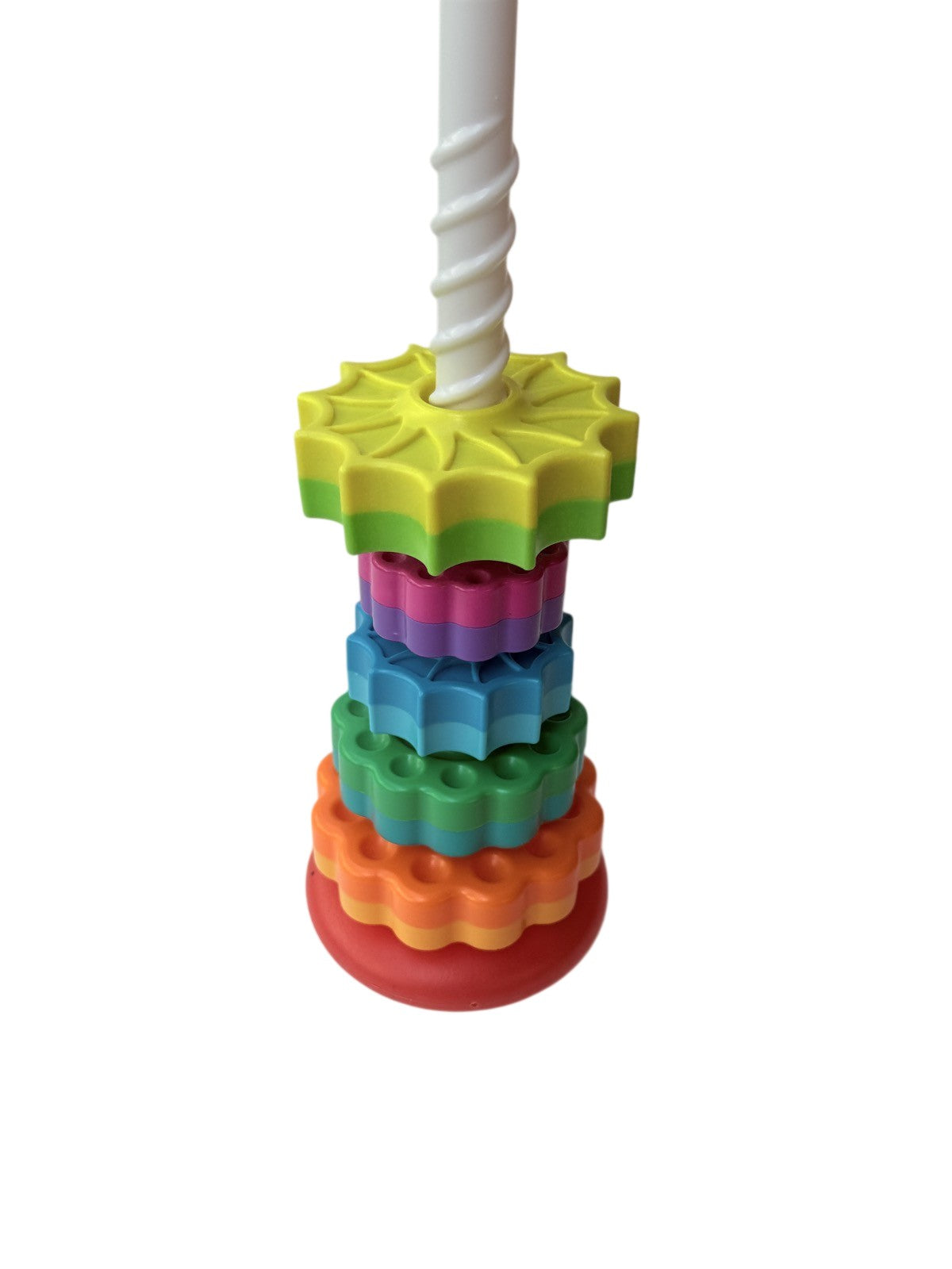 Rainbow Gear Stacking Toy