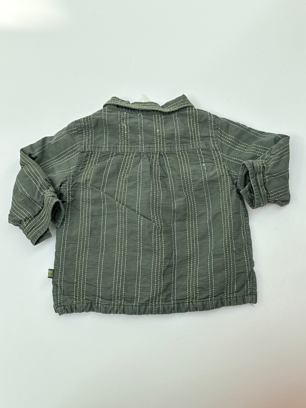 Blü Long Sleeve Button-Up Shirt 24m