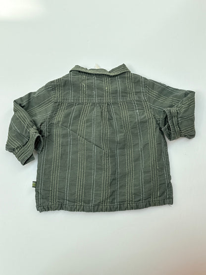 Blü Long Sleeve Button-Up Shirt 24m