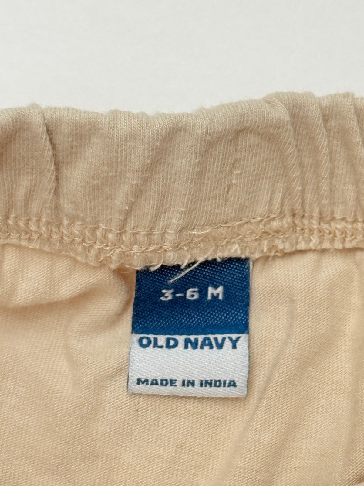 Old Navy Beige Jersey Pants 3-6M
