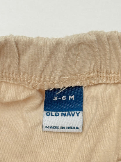 Old Navy Beige Jersey Pants 3-6M