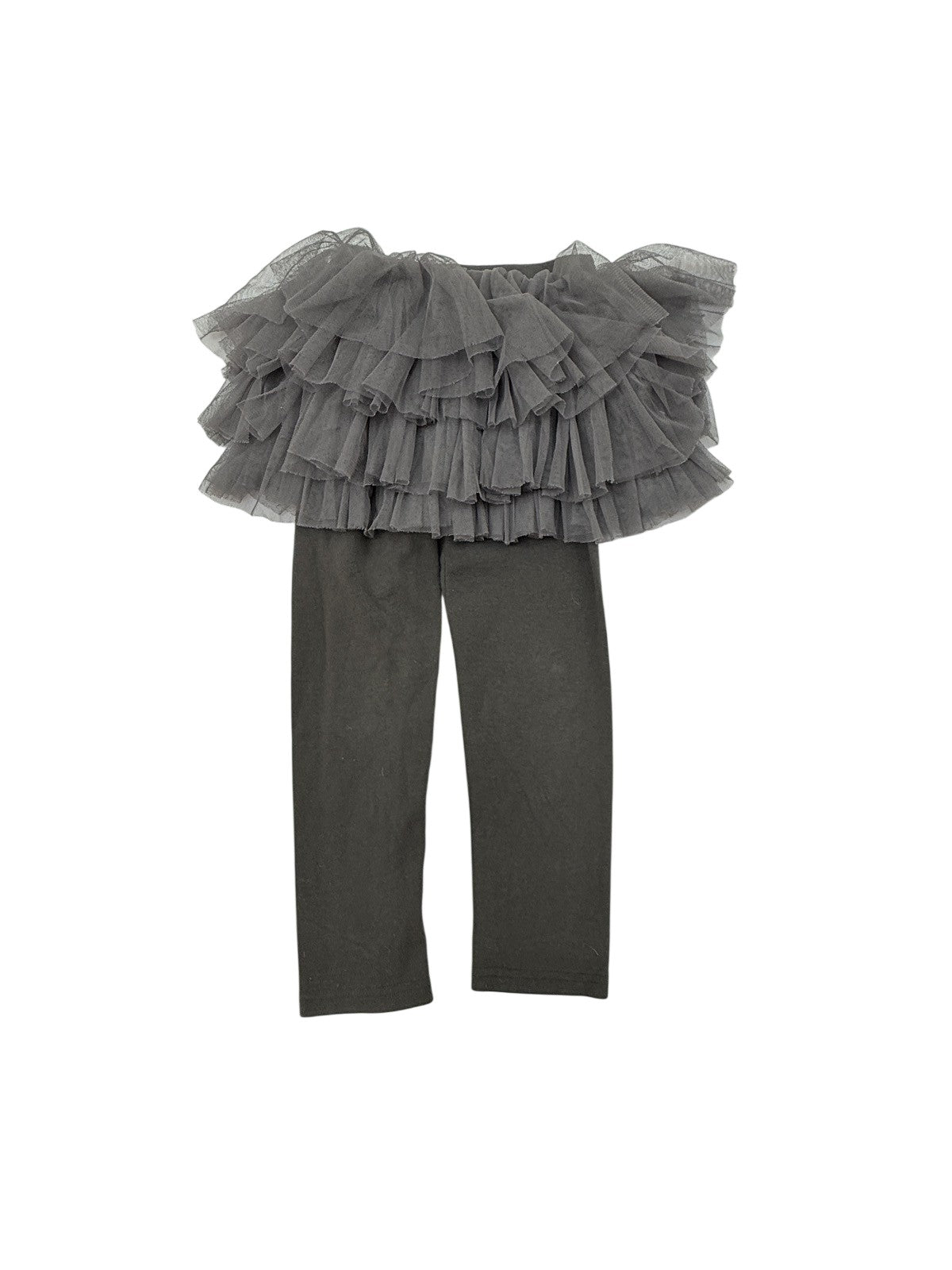 Annica Gray Tutu Leggings Kids 5Y